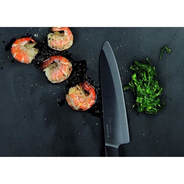 KYOCERA ZK-160 BK EU Shin-Grand Santoku 16 cm-Handtag Svartblad - ZK-160 BK-BK EU
