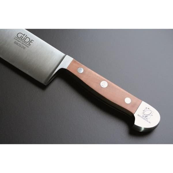 Kockkniv - GUDE - Alpha Poire - 26cm - Handgjord i härdat rostfritt stål