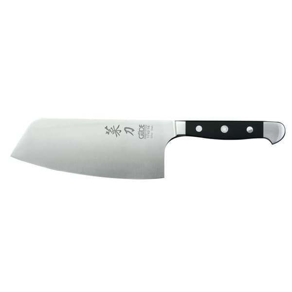 Kinesisk kockkniv 16 cm smidd Alpha Güde - GUDE - Kniv - Rostfritt stål, slipad - Kinesisk 16 cm - Skärning