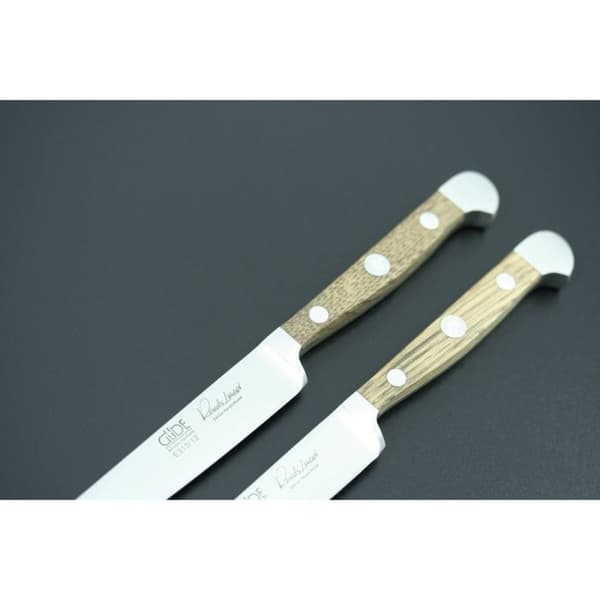 Alpha Chêne smidd steakkniv - GUDE - 12cm - Kolstål inox