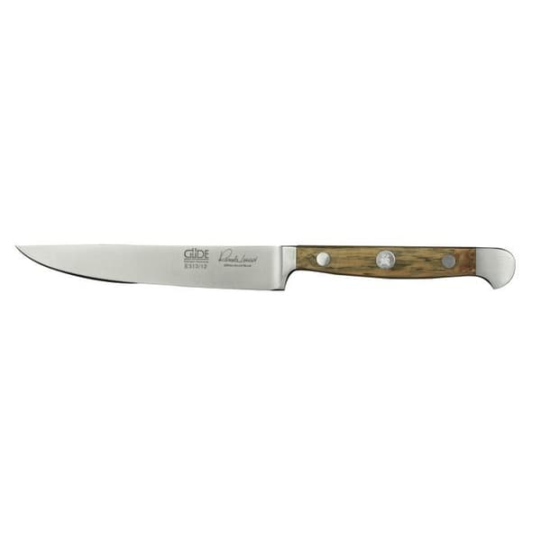 Alpha Chêne smidd steakkniv - GUDE - 12cm - Kolstål inox