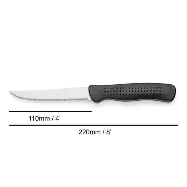 Arcos Kökskniv för bord 805109 monobloc rostfritt stål och 11 cm blad löst.