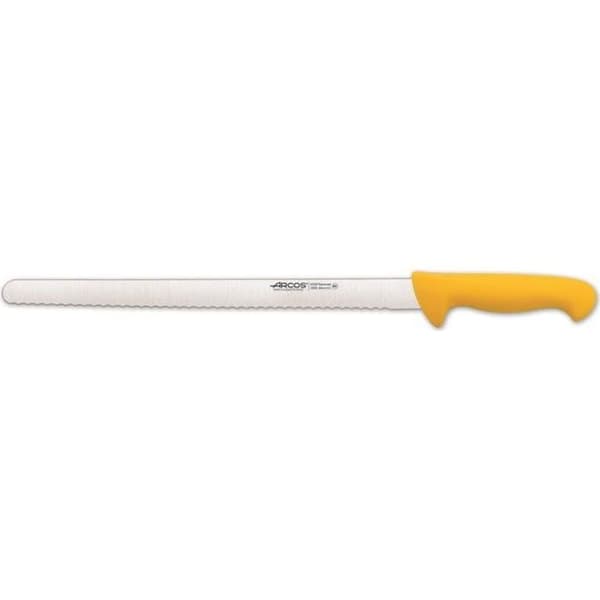 Laxkniv Arcos Color - Prof 293300 i rostfritt stål Nitrum och mango polypropen gul ergonomisk med blad på 30