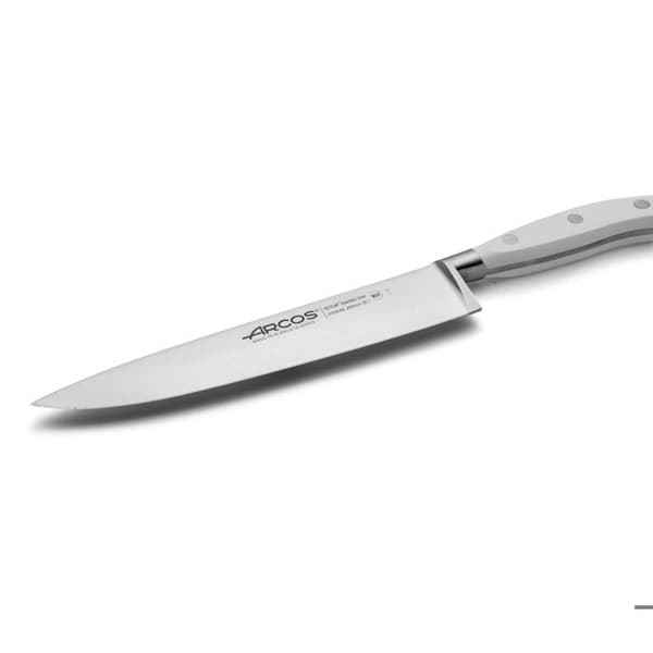 Kockkniv i stål - ARCOS - Riviera White - blad 20cm - rostfritt stål - POM-handtag
