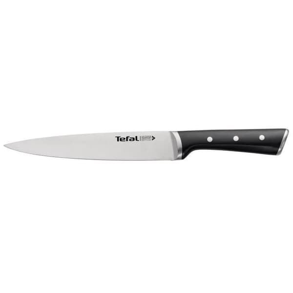 Tefal K2320714, Kökskniv, 19,8 cm, Rostfritt stål, Rostfritt stål, Svart, Kina