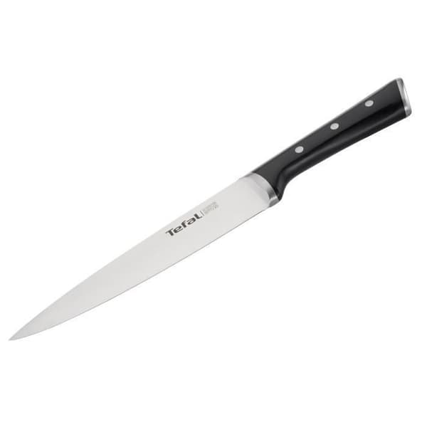 Tefal K2320714, Kökskniv, 19,8 cm, Rostfritt stål, Rostfritt stål, Svart, Kina