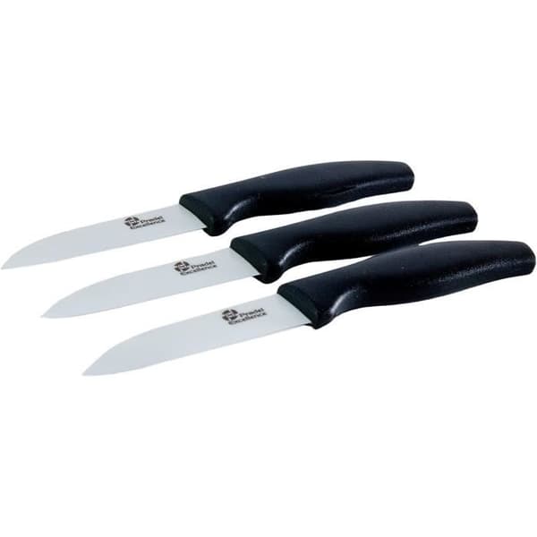 Set med 3 kontorsknivar med Pradel Excellence keramiskt blad