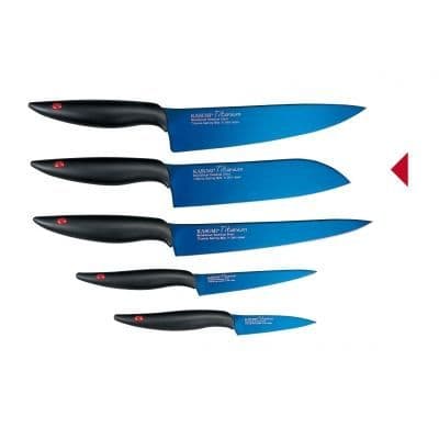 Santoku-kniv i titan - 18 cm