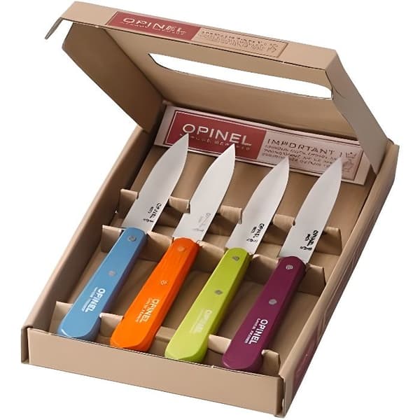 Opinel Box - 4 klippknivar nr 112