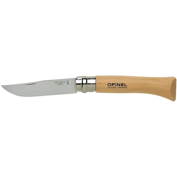 KNIV "OPINEL" N°10 ROSTFRITT STÅL - VIROBLOC - VRI