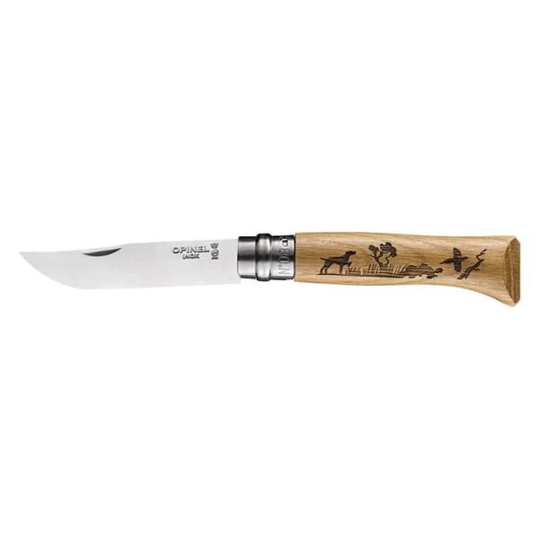 Graverad kniv Animalia blad 8.5 cm Hund - Opinel