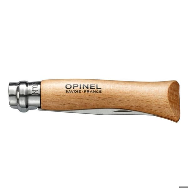 Fickkniv - Opinel - Min första opinel - Rostfritt stål - Lackerad bok - 17 cm