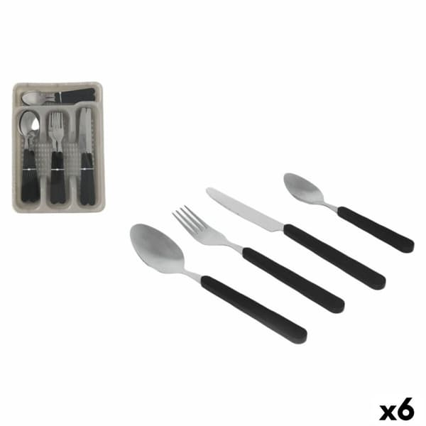 Bestick Quttin Atenas Plast 17 Delar (6 antal)