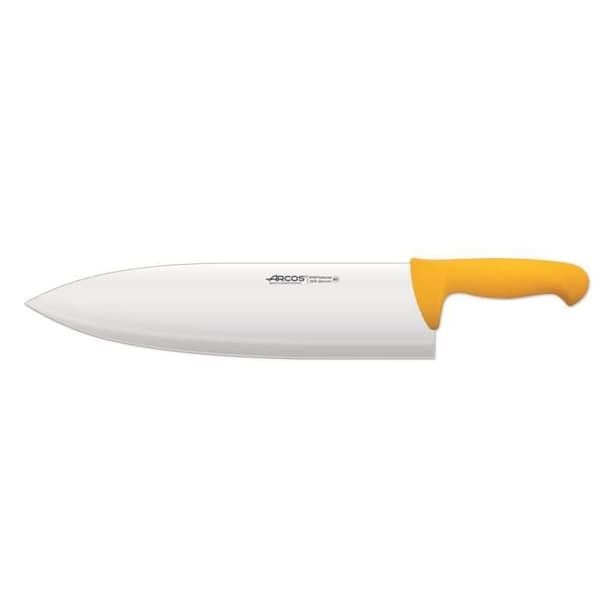 Punta Roma Arcos Färg - Prof 297800 rostfritt stål Nitrum- och mangokniv ergonomiskt gult polypropenblad på 36