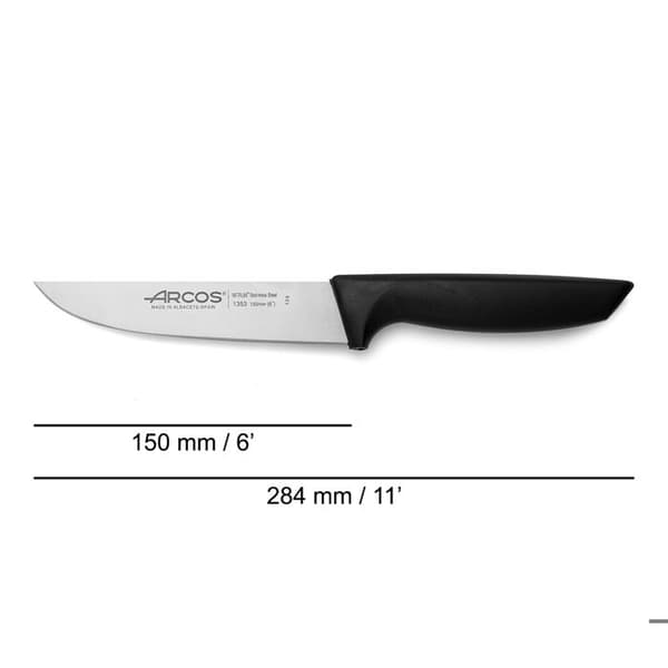Omärkt 7380008 Arcos Niza snidkniv svart metall 27 x 3 x 2 cm