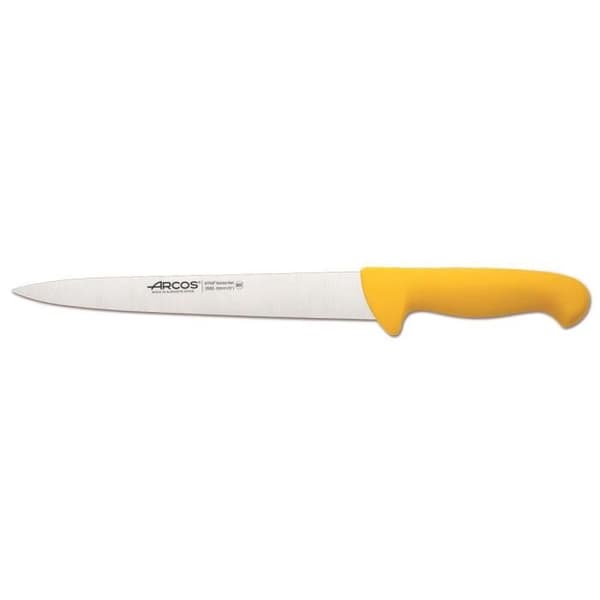 Filékniv Arcos Color - Prof 295500 rostfritt stål Nitrum och mangogul polypropen ergonomiskt blad och blad på 25