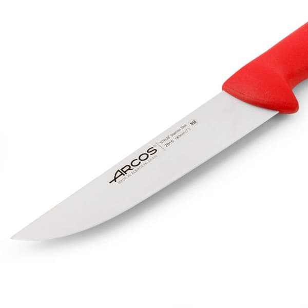 Slaktkniv Arcos Color - Prof 291622 i Nitrum rostfritt stål och mangoröd polypropen ergonomisk med blad av