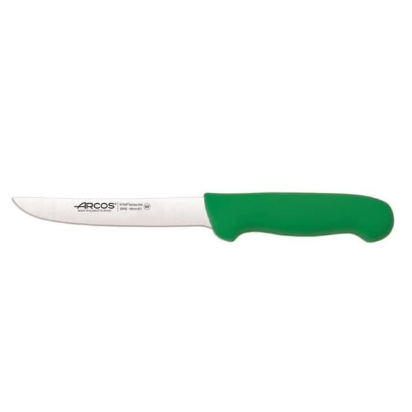 Urbeningskniv Arcos Color - Prof 294521 i Nitrum rostfritt stål och ergonomisk mango i GRÖN polypropen med blad av