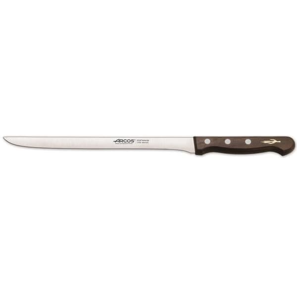 Arcos Palisander 273200 skinkkniv i Nitrum rostfritt stål och rosenträ mango med 24,5 cm blad och