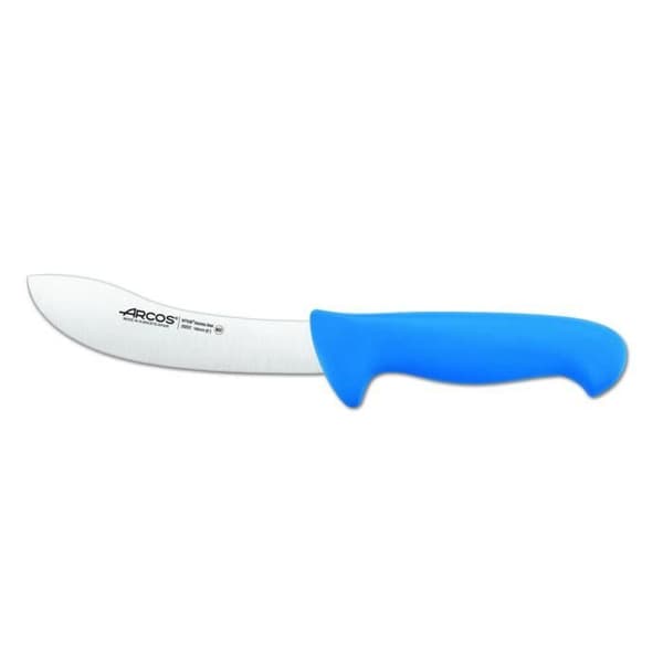 Arcos Couleur - Prof 295323 skinnkniv i Nitrum rostfritt stål och blå polypropen mango ergonomisk med 16 cm blad,