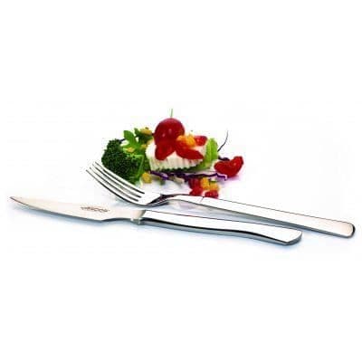 Steakkniv i rostfritt stål - tandad kniv