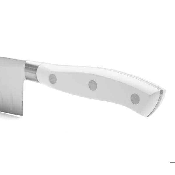 Smidd Santoku kniv honeycomb blad 18cm Riviera White Arcos - Rostfritt stål - Skär