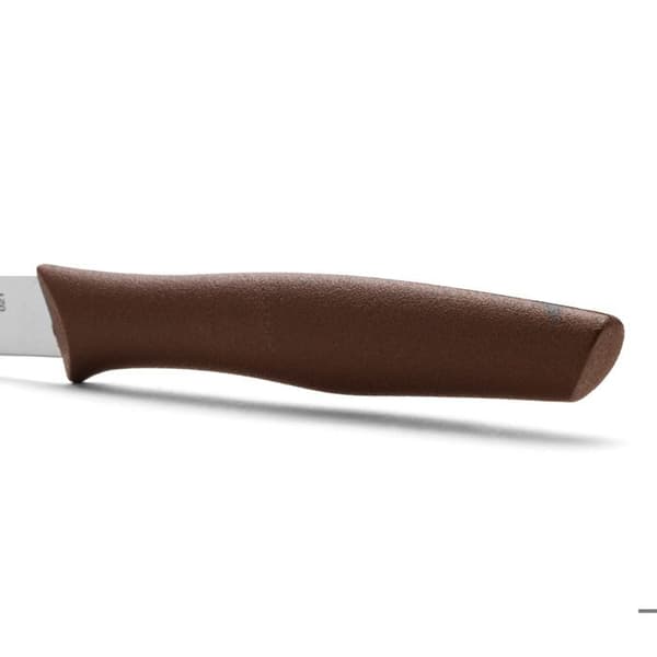 Mondador Arcos Nova 188528 kniv i Nitrum rostfritt stål och polypropen mango, 8,5 cm brunt blad med bladskydd