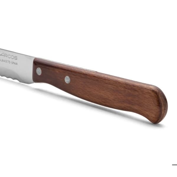Arcos Latina 102500 ostkniv i rostfritt stål Nitrum och mango i komprimerat trä med 10,5 cm blad i låda.