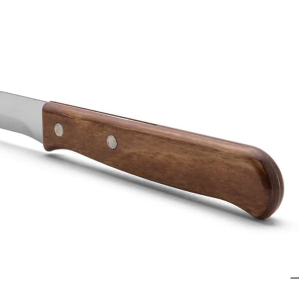Arcos Latina 101300 skinkkniv i rostfritt stål Nitrum och mango i komprimerat trä med 25 cm blad i en låda.