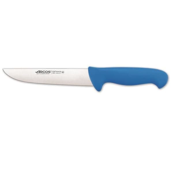 Slaktkniv Arcos Color - Prof 291623 i Nitrum rostfritt stål och blå polypropen mango ergonomisk med 18 blad