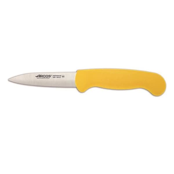 Mondador Arcos Color - Prof 2900000000 rostfritt stål Nitrum- och mangokniv ergonomiskt gult polypropenblad och blad