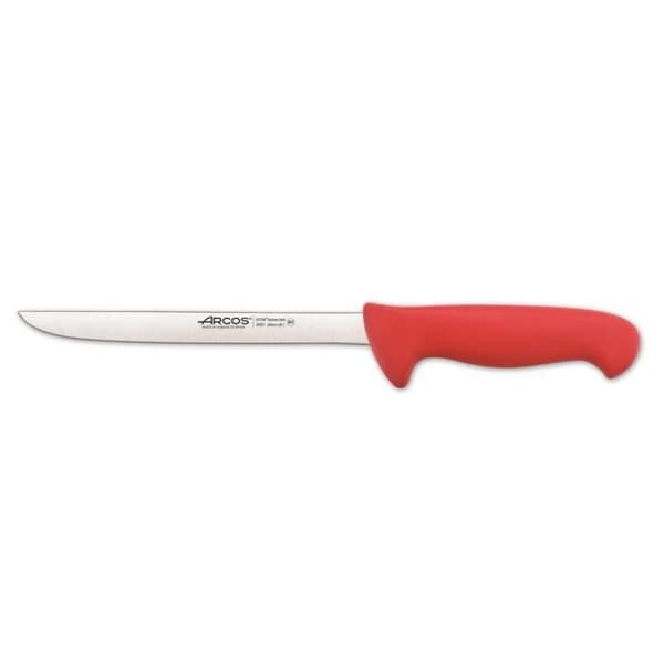Filékniv Arcos Color - Prof 295122 i Nitrum rostfritt stål och mangoröd polypropen ergonomisk med blad på 20