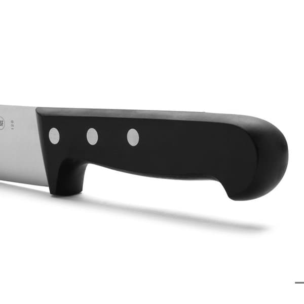 Universal svart handtag Rostfritt stål blad slaktkniv-15cm