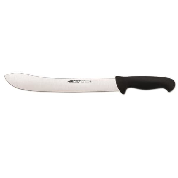 Slaktkniv Arcos Couleur - Prof 292825 rostfritt stål Nitrum och mango ergonomiskt blad i svart polypropen och blad av