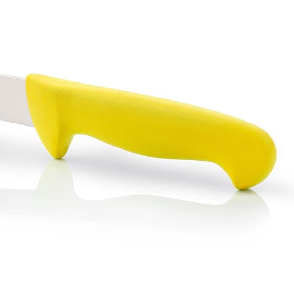 Slaktkniv Arcos Color - Prof 294600 i Nitrum rostfritt stål och mangogul polypropen ergonomisk med blad av
