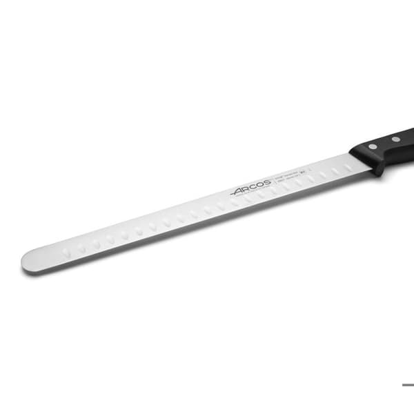 Fiskkniv, 30 cm flexibel, bikakeblad i rostfritt stål, svart handtag Universal-