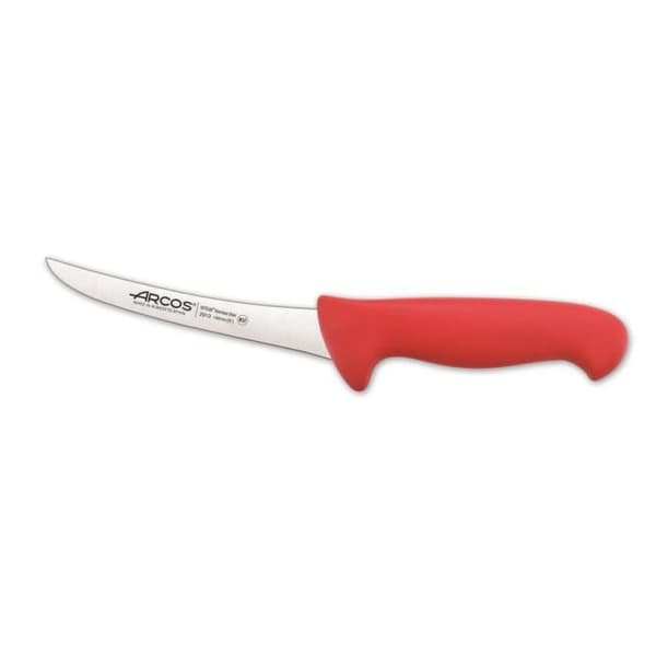 Urbeningskniv Arcos Color - Prof 291322 i Nitrum rostfritt stål och mangoröd polypropen ergonomisk med blad på 14