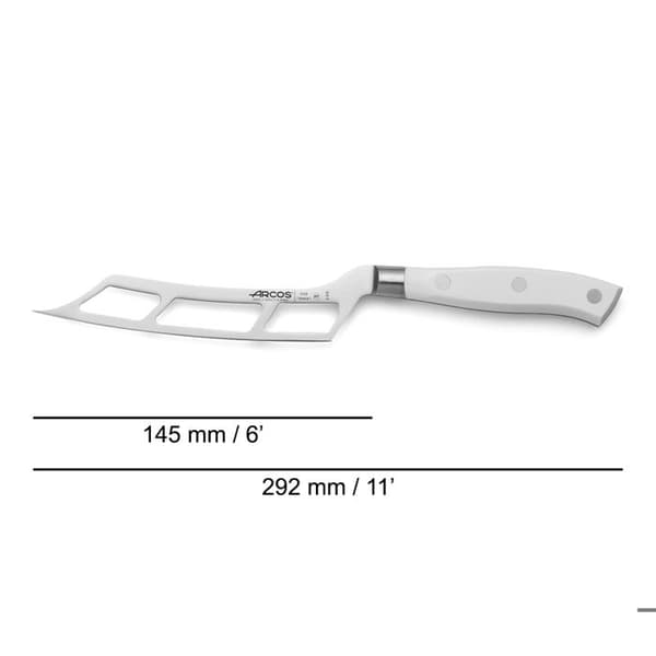 Arcos Riviera Blanc Ostkniv 232824 Nitrum Steel, med Mango Polyoxymethylene och 14,5 cm blad i fodral.