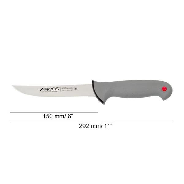 ARCOS Color Prof urbeningskniv - 2300 - 15 cm NITRUM blad i rostfritt stål