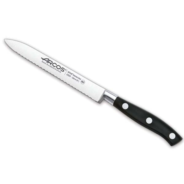 Tomatkniv - ARCOS - Riviera - 13 cm blad i rostfritt stål - Handtag i POM