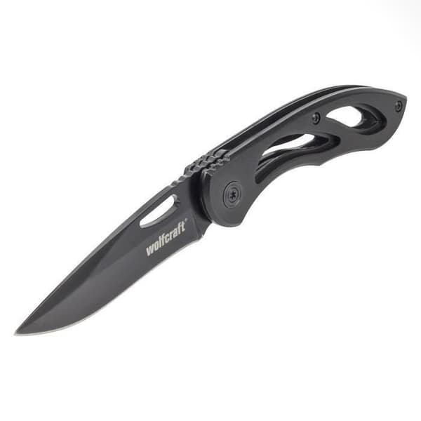 Wolfcraft hopfällbar fickkniv, 70 mm - 4288000