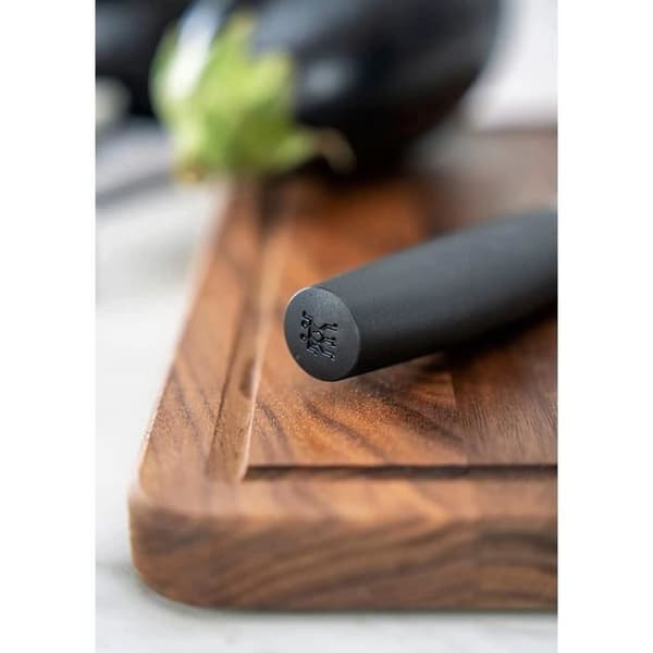 ZWILLING Now S - Knivblock (4 delar) - Rostfritt stål / Gummiträ - Svart