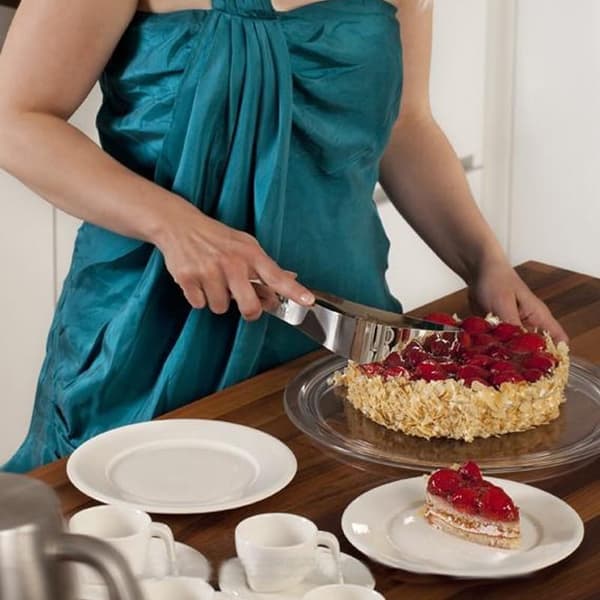 Kageserverings- og portionskniv i rustfrit stål
