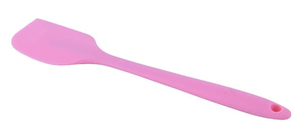 Silikone spatel stor 27 cm pink XL spatel