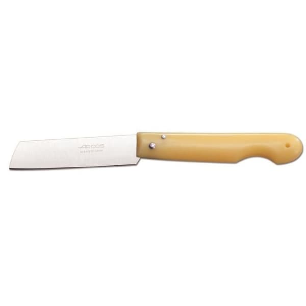 Arcos 485700 professionell kniv i NITRUM® rostfritt stål, mango i gul polypropen och 8,5 cm blad i en låda med