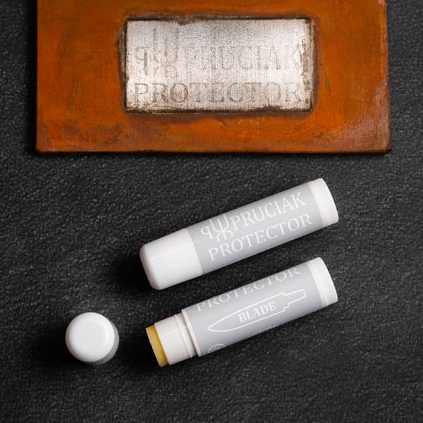 Pruciak Protector Blade Knife Voks i en stift til klingepleje