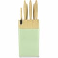 Miniatyrbilde 5 av 6: Knivsett Menastyl polypropylen Grønn 6 Deler (6 enheter)