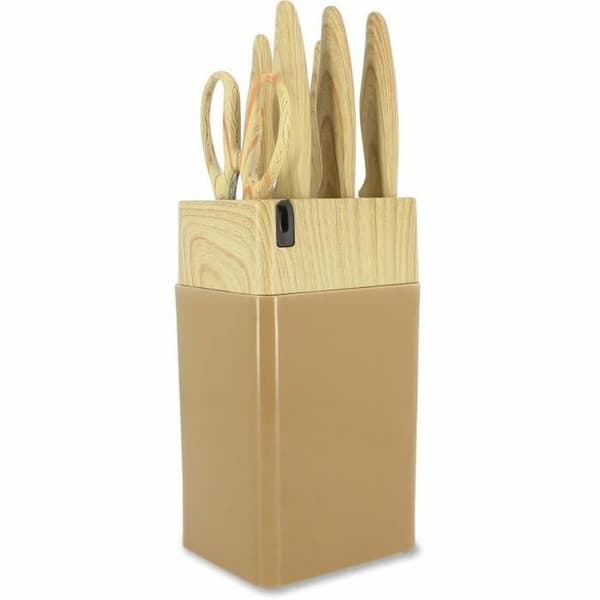 Knivsett Menastyl Brun polypropylen 6 Deler (6 enheter)