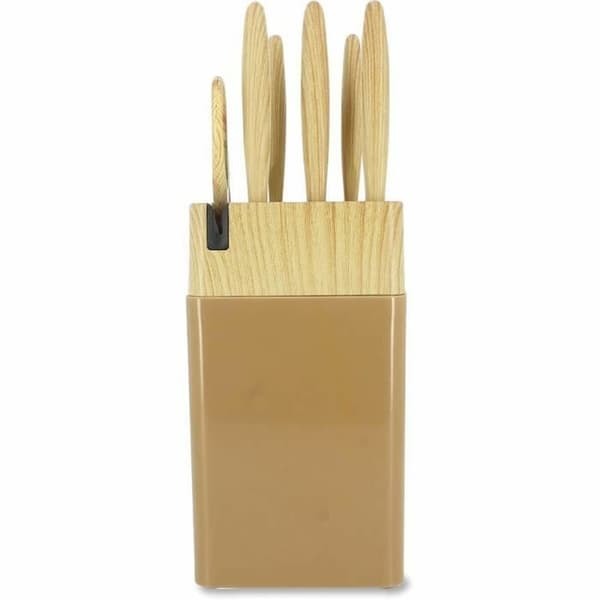 Knivset Menastyl Brun polypropen 6 Delar (6 antal)