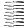 Miniatyrbild 1 av 2: Sunnecko Paring Knife Set, Damaskusstålblad, Ergonomiskt G10-handtag,8-delars knivset